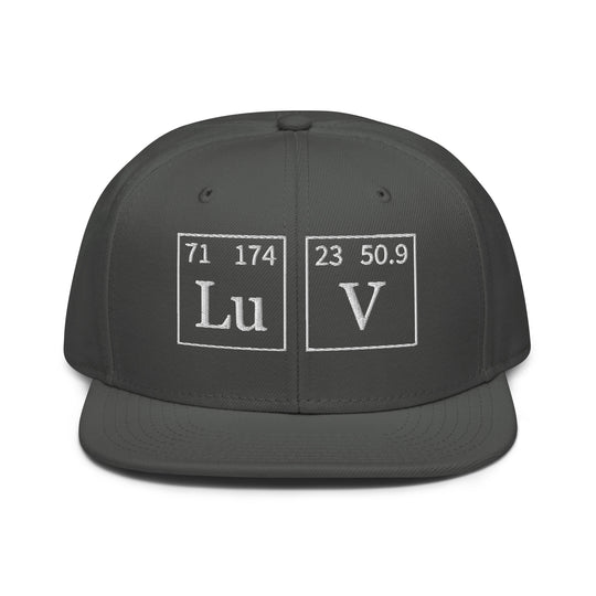 LuV   Snapback Cap Embroidery