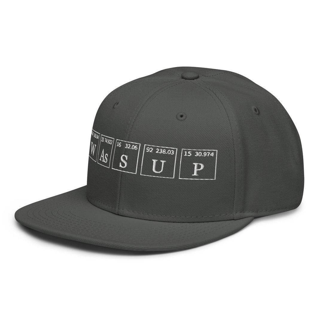 Wassup? | Engineer’s  Snapback Cap Embroidery