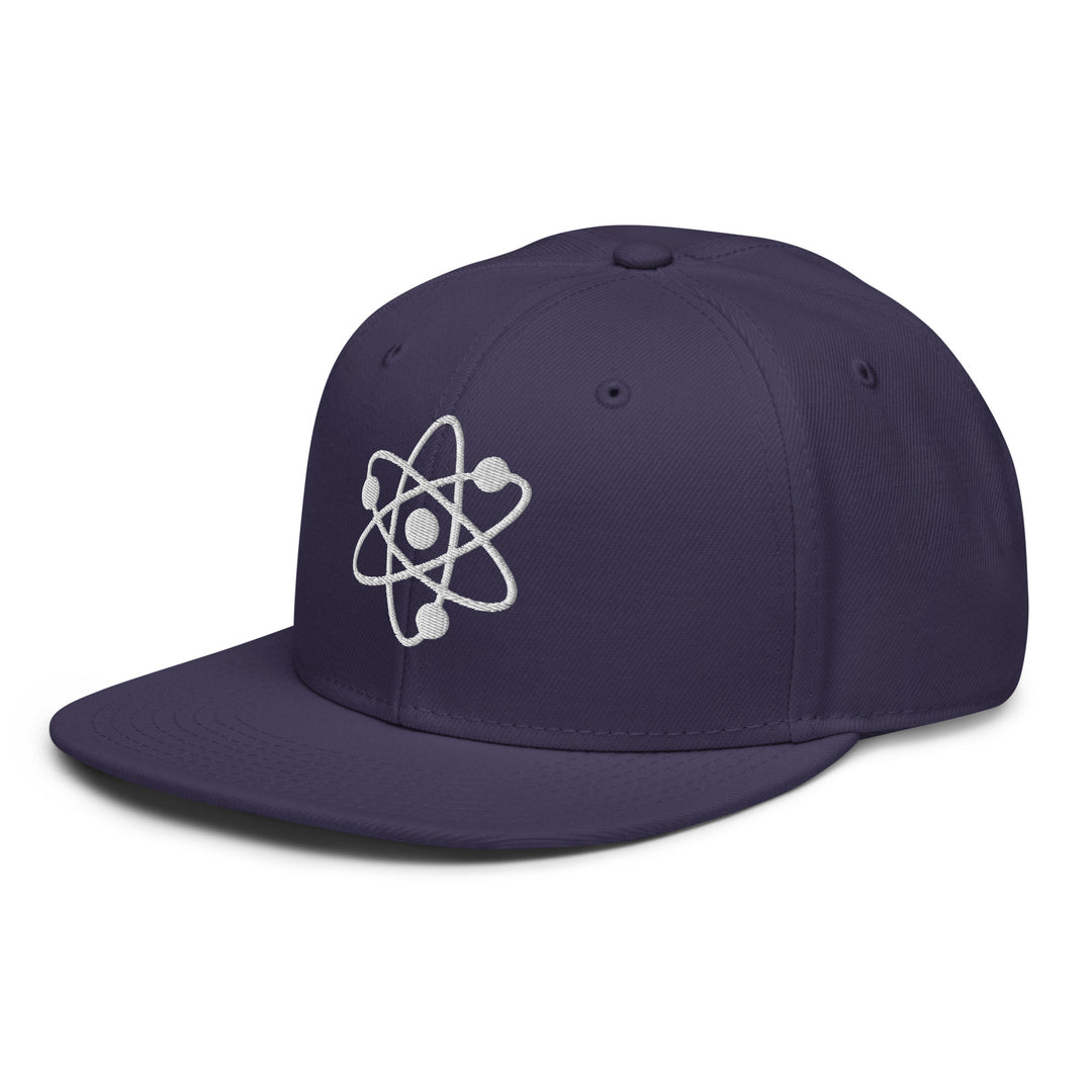 Atom   Snapback Cap Embroidery