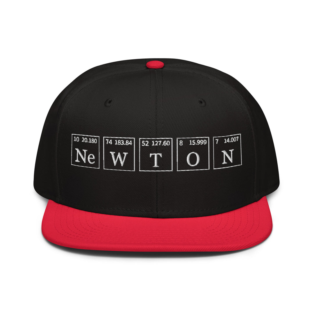 Newton   Snapback Cap Embroidery