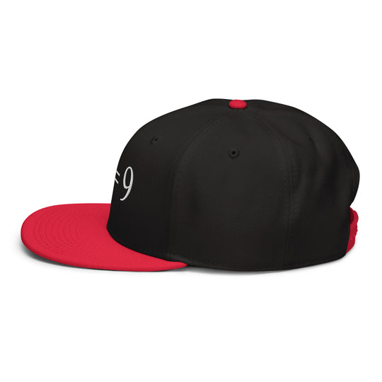 3² = 9   Snapback Cap Embroidery