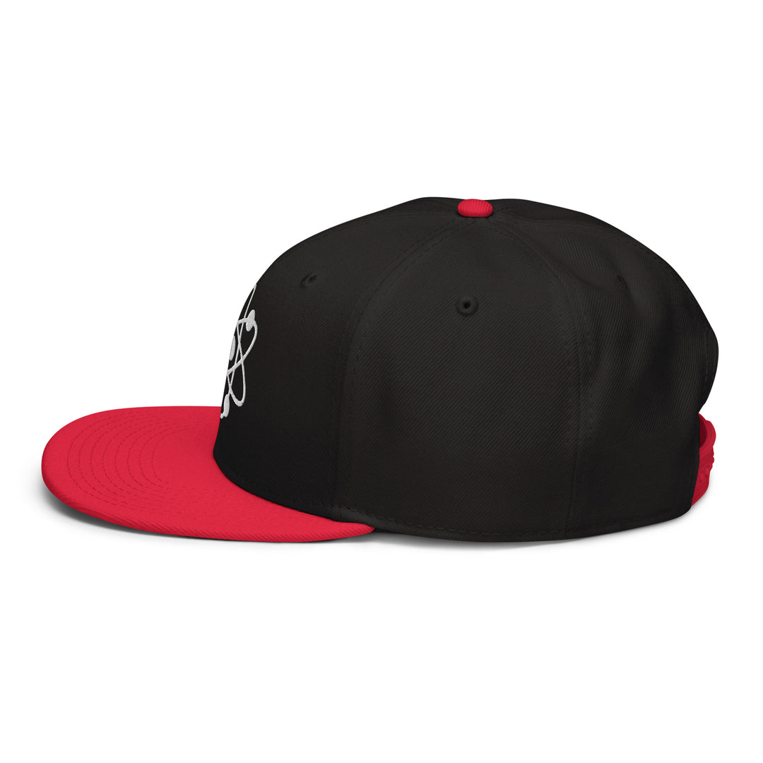 Atom   Snapback Cap Embroidery