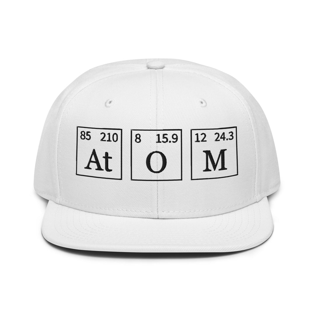 Atom   Snapback Cap Embroidery