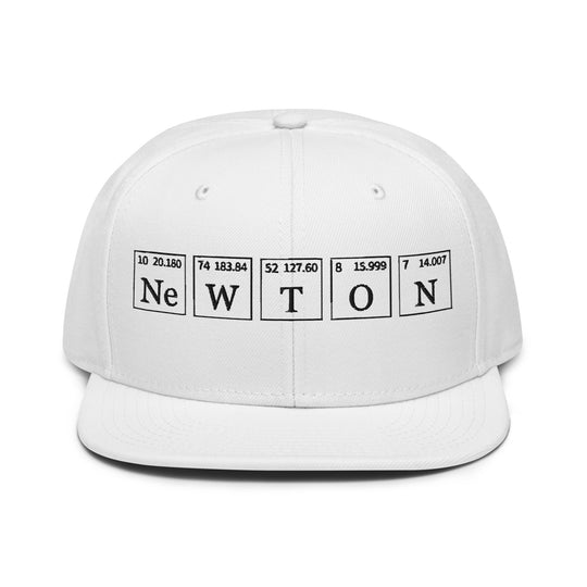 Newton   Snapback Cap Embroidery