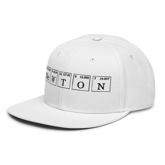 Newton   Snapback Cap Embroidery