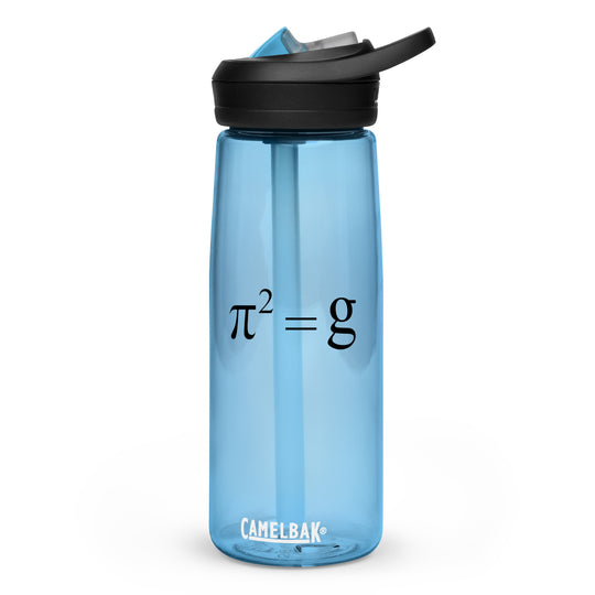 π² = g Sports Water Bottle