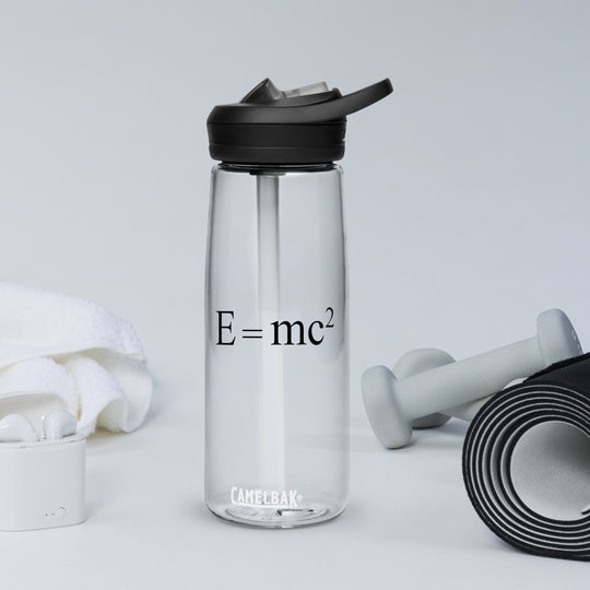 E = mc² Sports Water Bottle