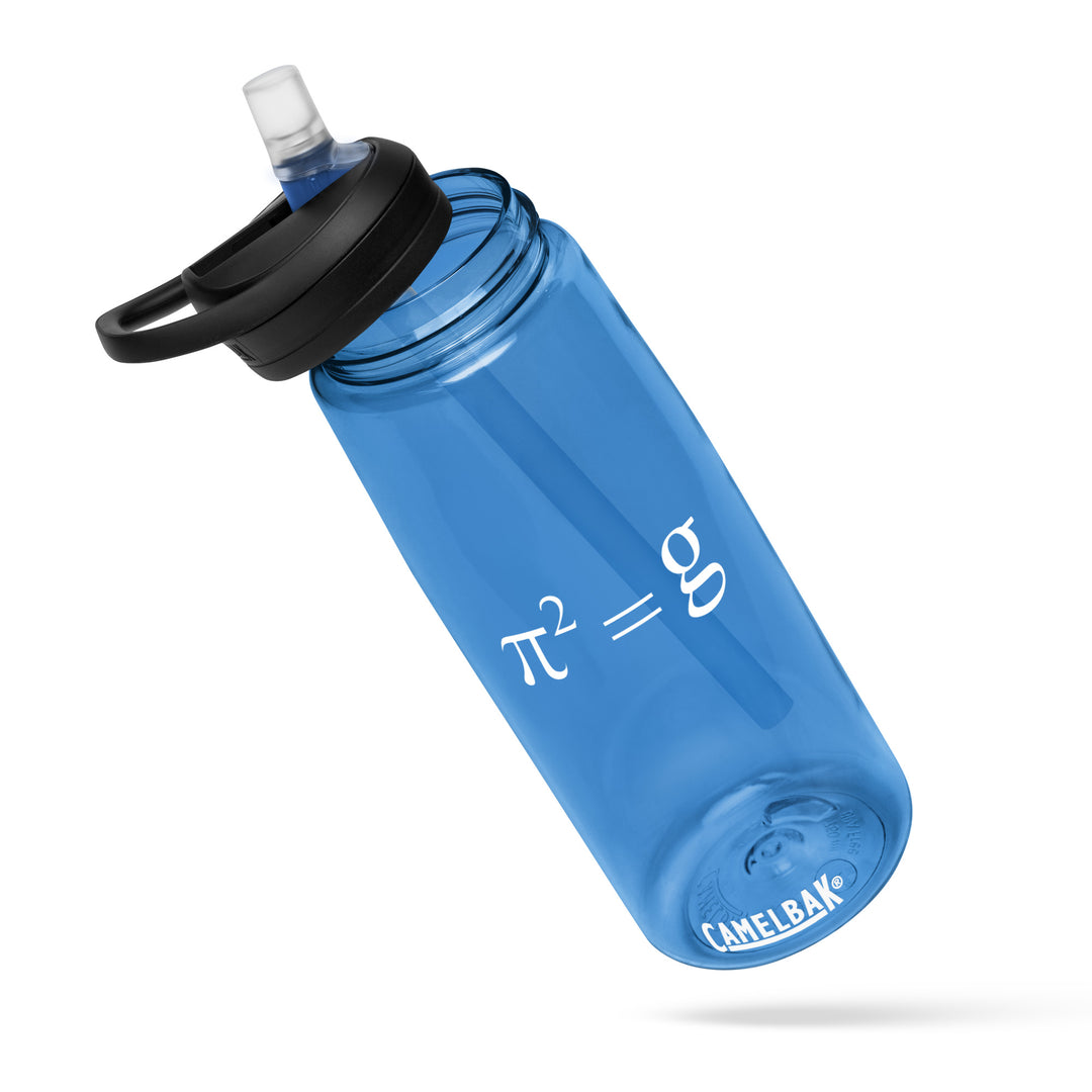 π² = g Sports Water Bottle