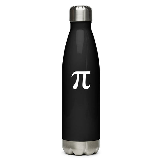 π Steel Water Bottle