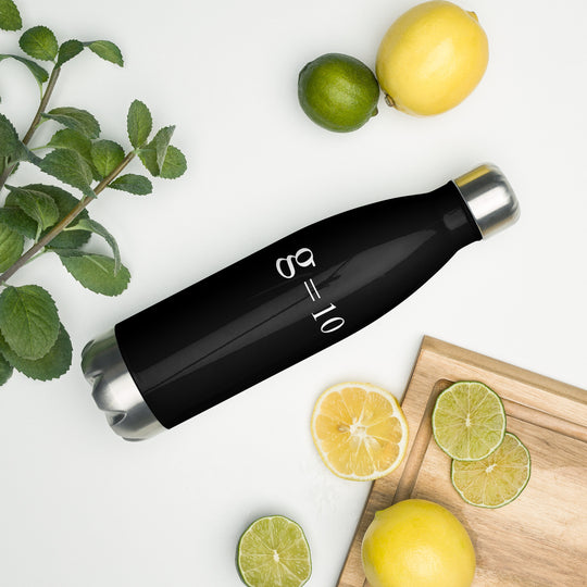 g = 10 Steel Water Bottle