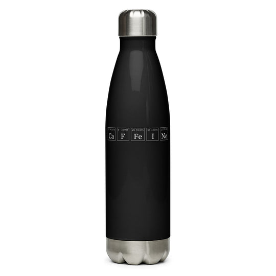 Caffeine Steel Water Bottle