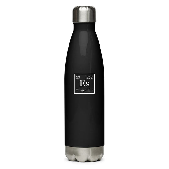 Einsteinium Steel Water Bottle