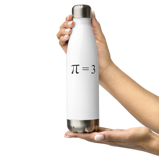 π = 3 Steel Water Bottle