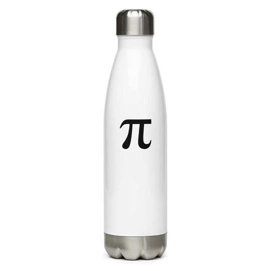 π Steel Water Bottle