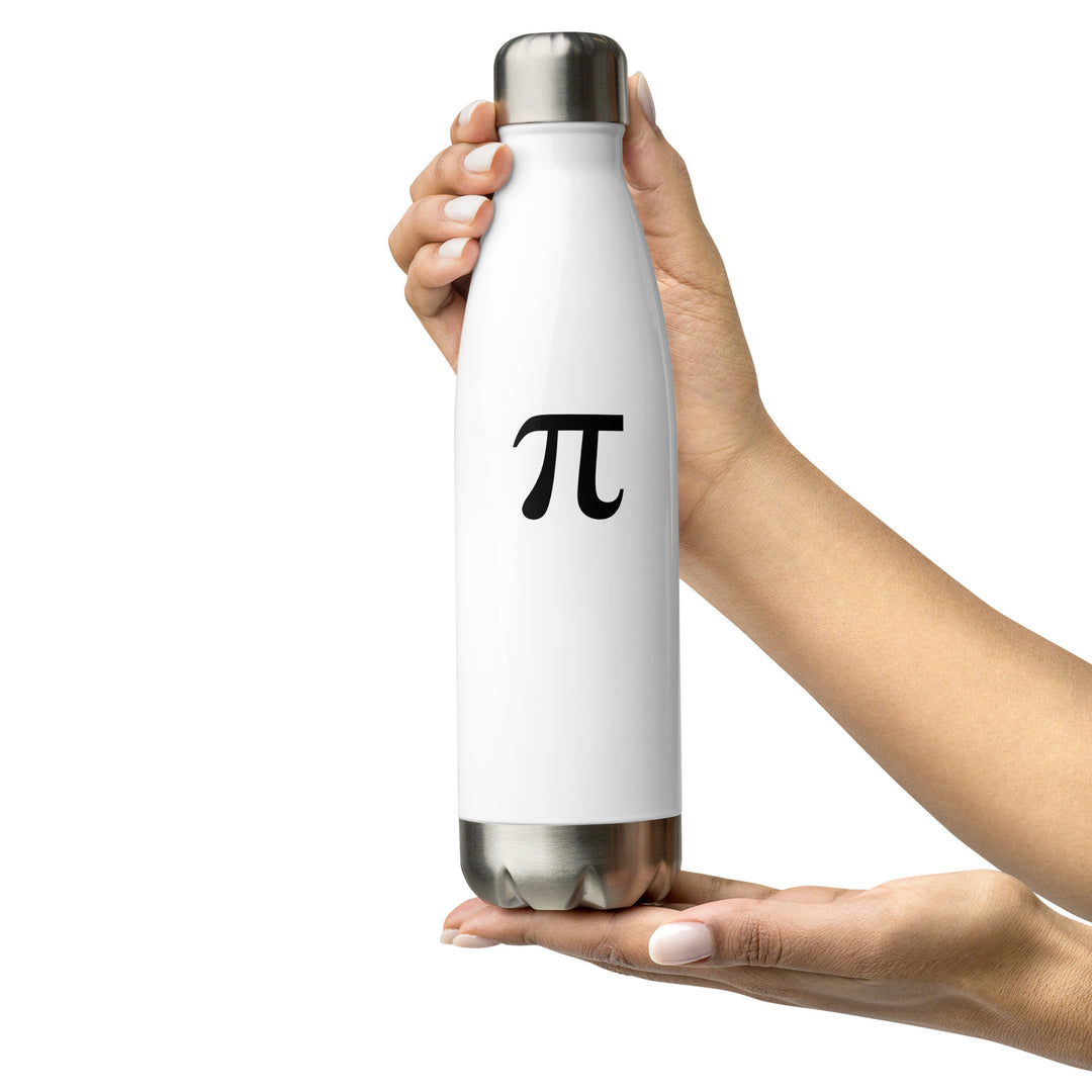 π Steel Water Bottle