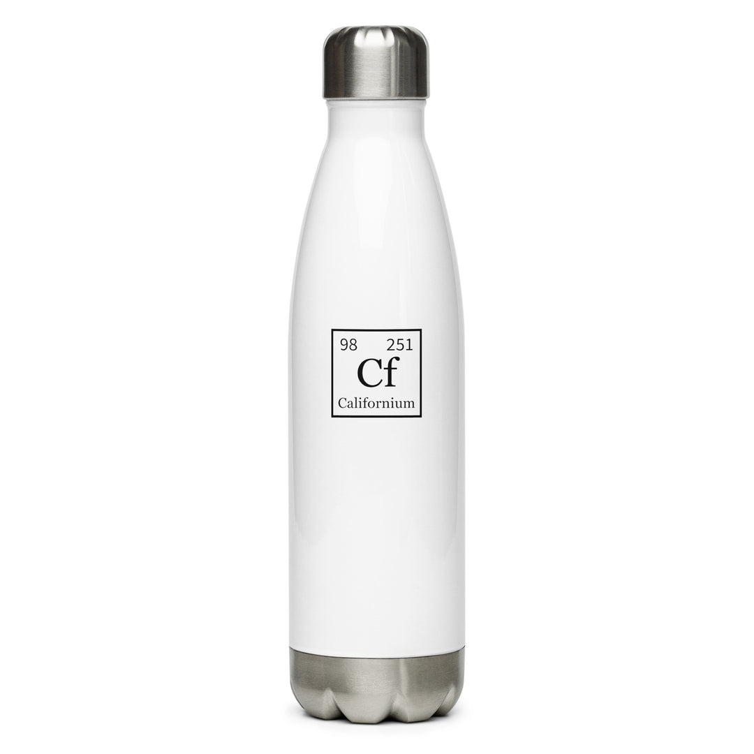 Californium Steel Water Bottle