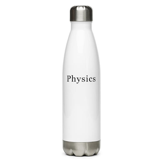Physics Steel Water Bottle