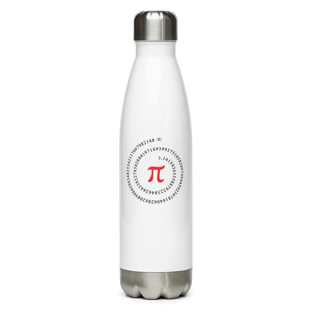 π Steel Water Bottle