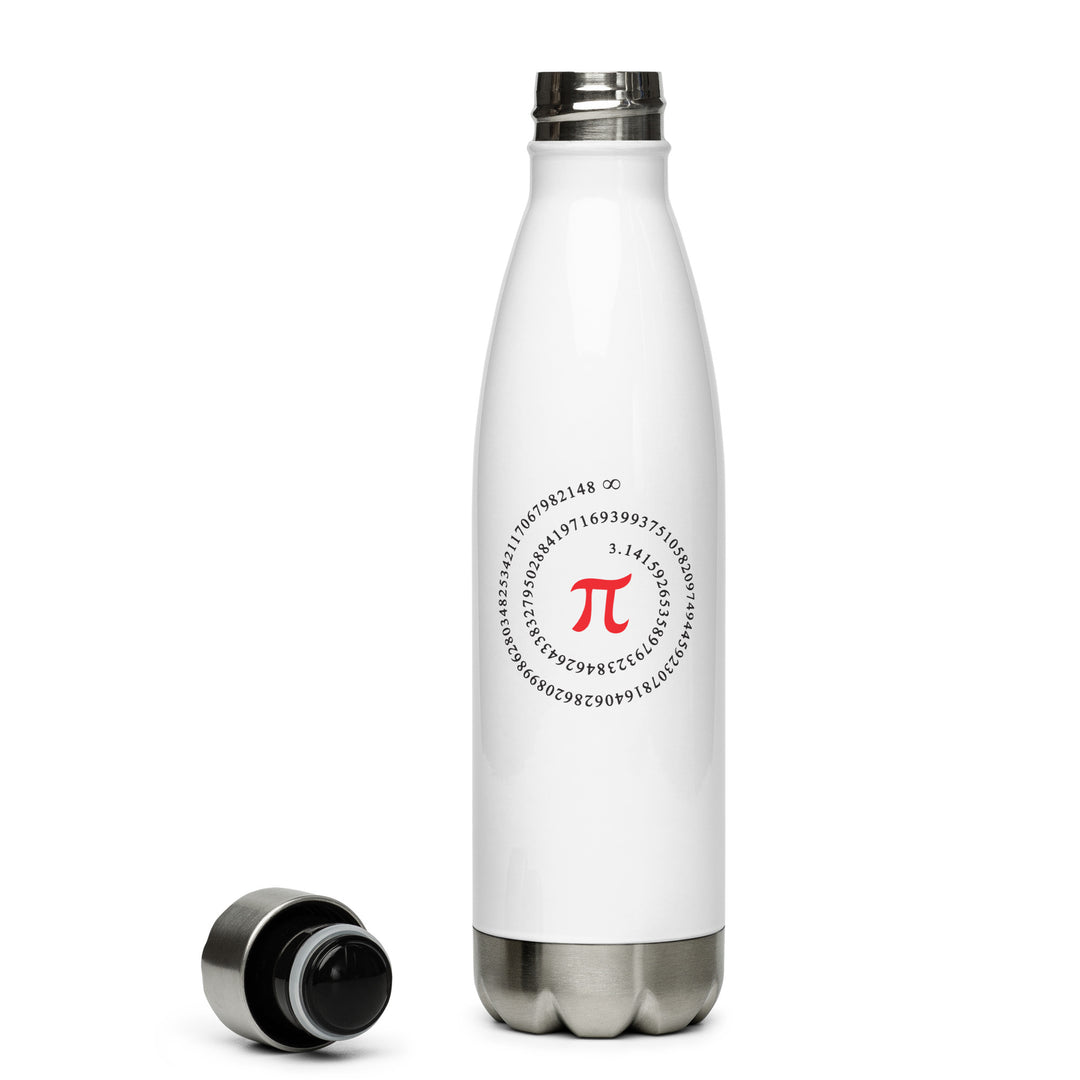 π Steel Water Bottle