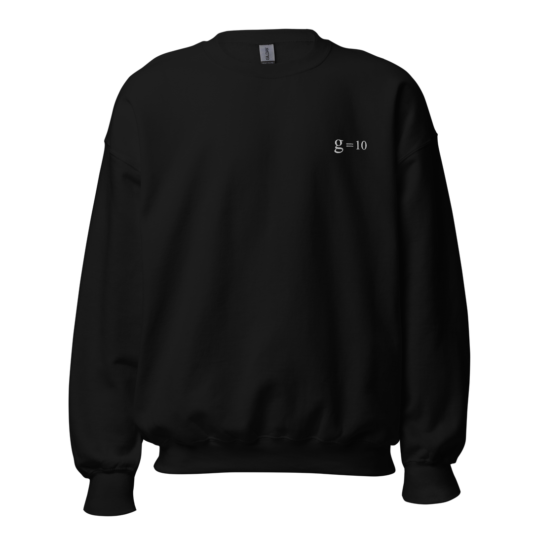 g = 10 Sweatshirt Embroidery