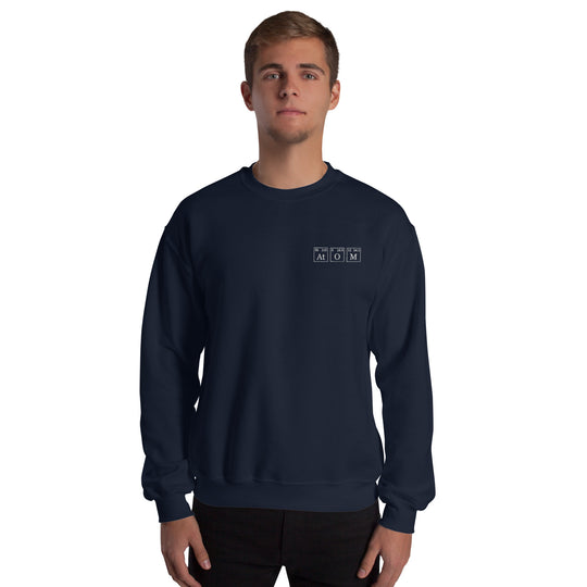 Atom Sweatshirt Embroidery
