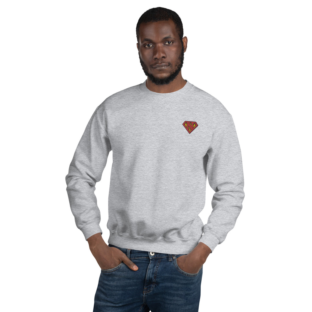 Newton man Sweatshirt Embroidery