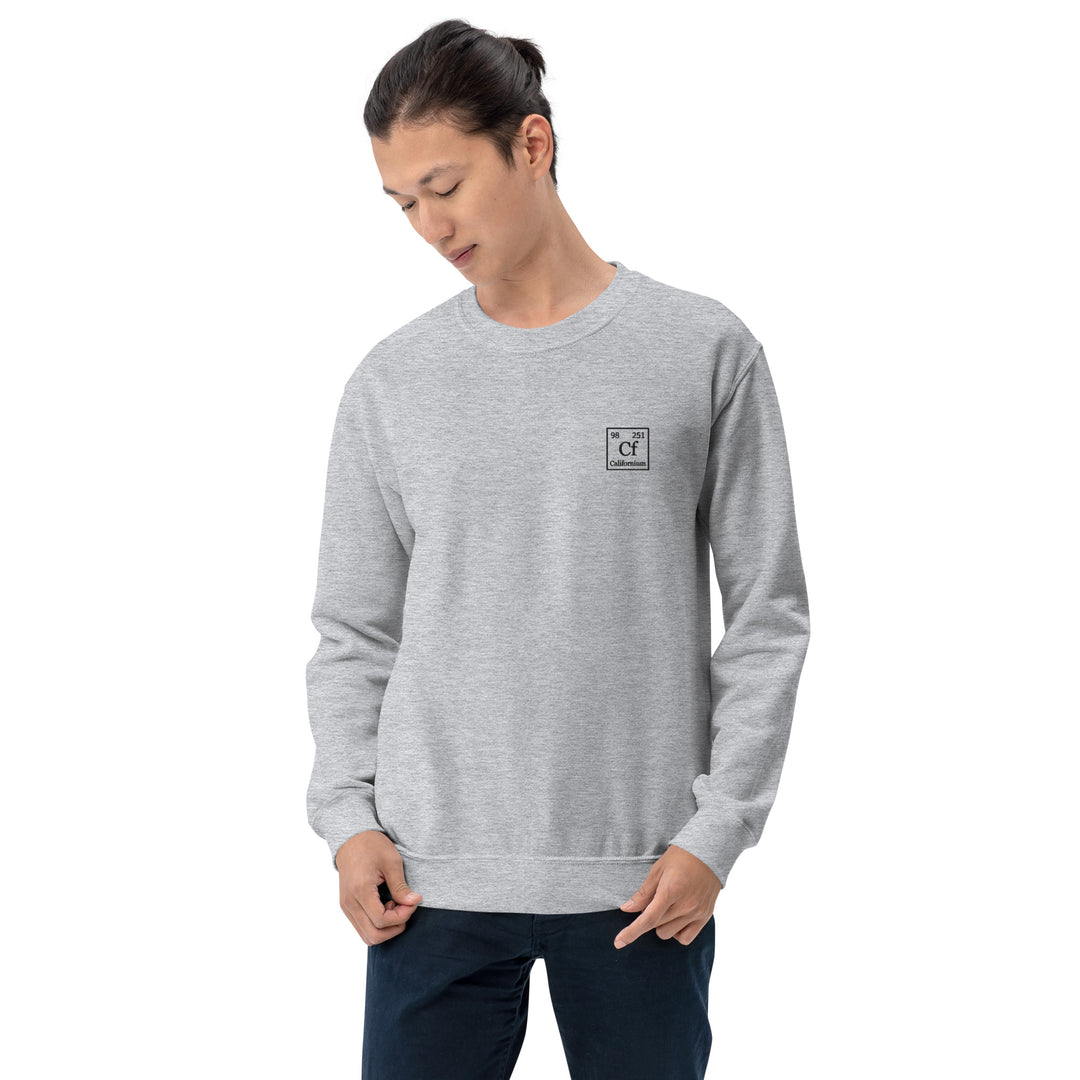 Californium Sweatshirt Embroidery