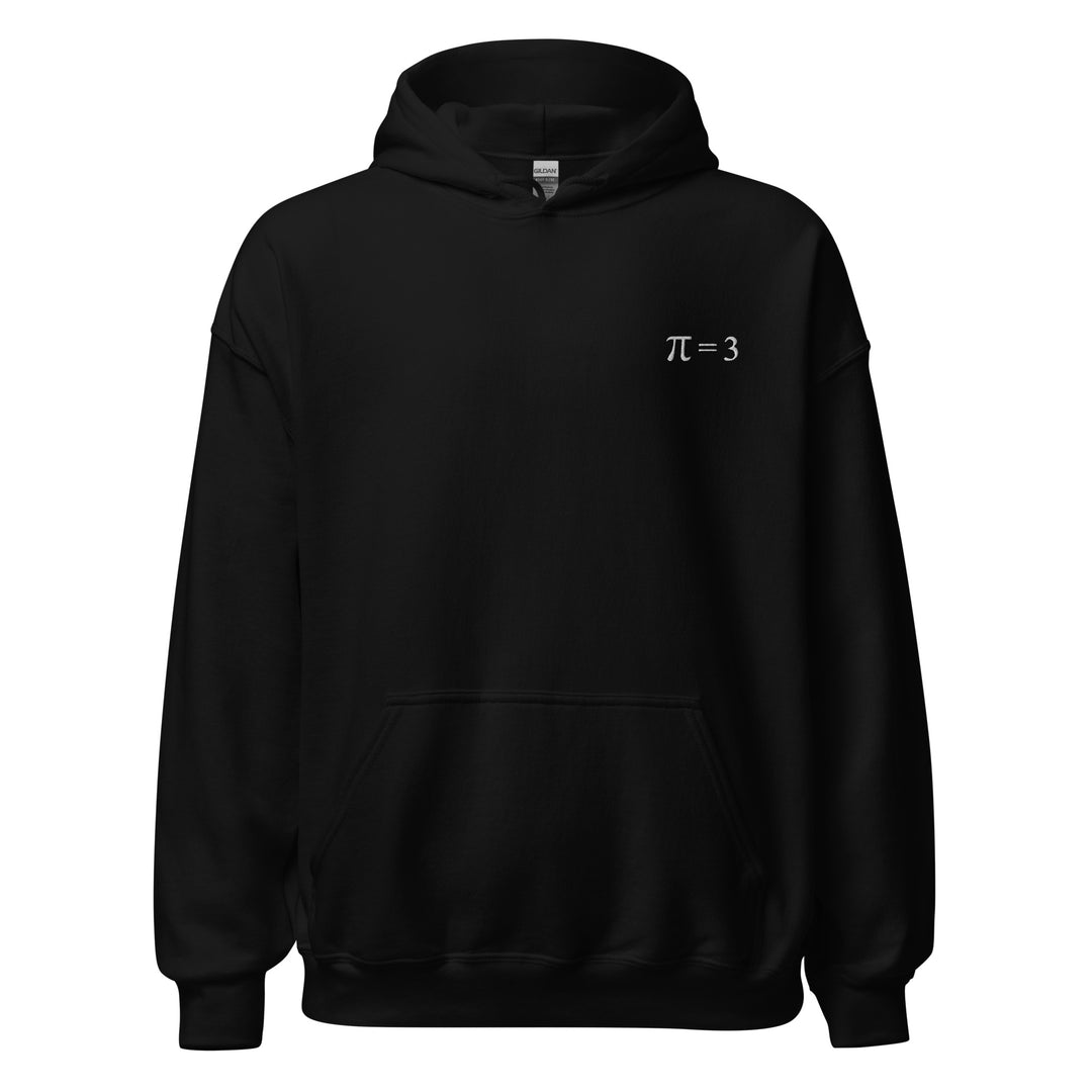 π = 3 Hoodie Embroidery