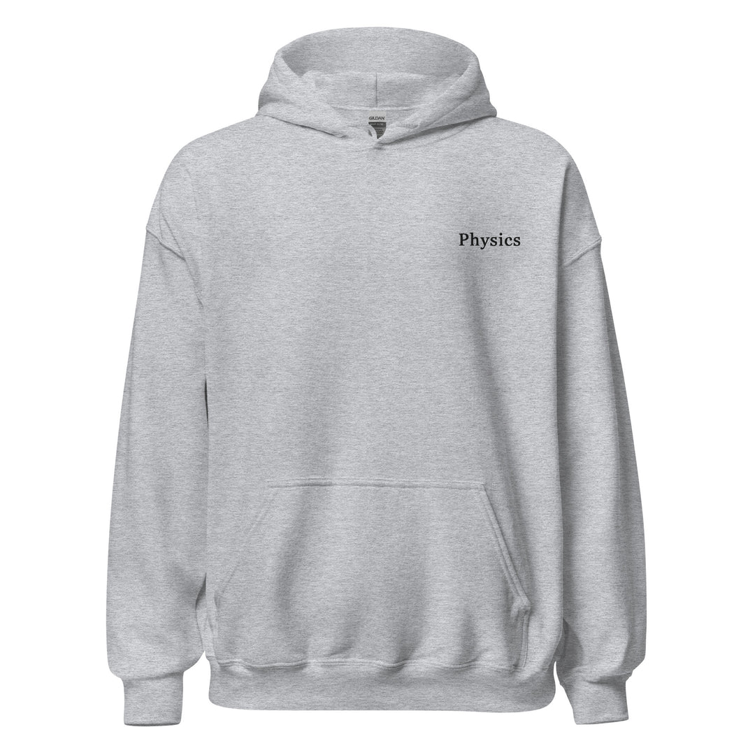 Physics Hoodie Embroidery