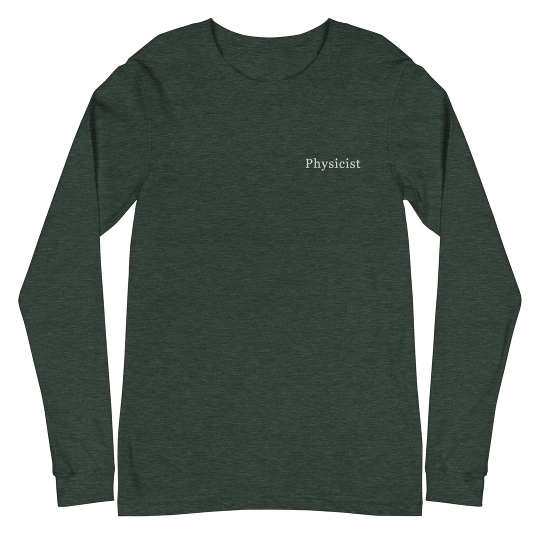 Physicist Long Sleeve Embroidery