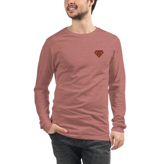 Newton man Long Sleeve Embroidery