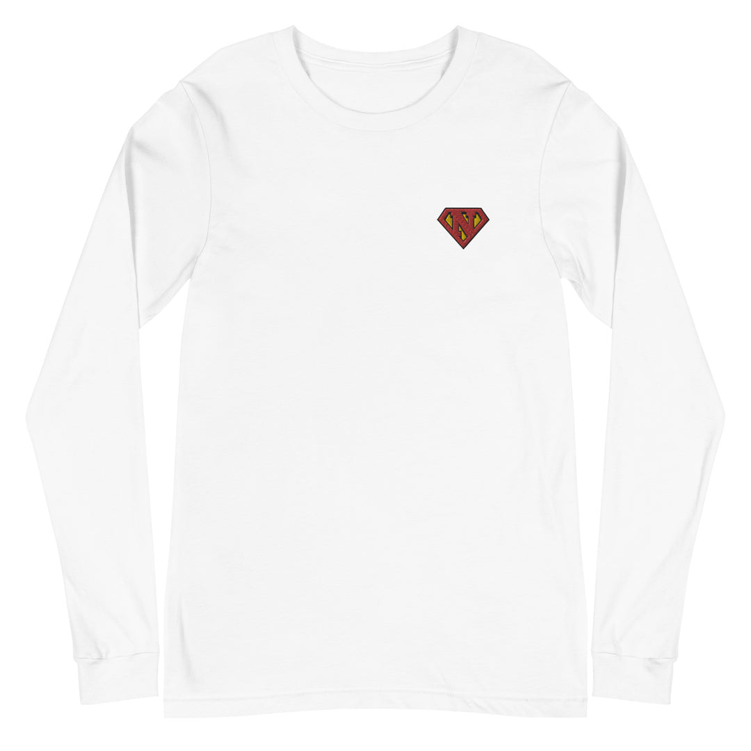 Newton man Long Sleeve Embroidery