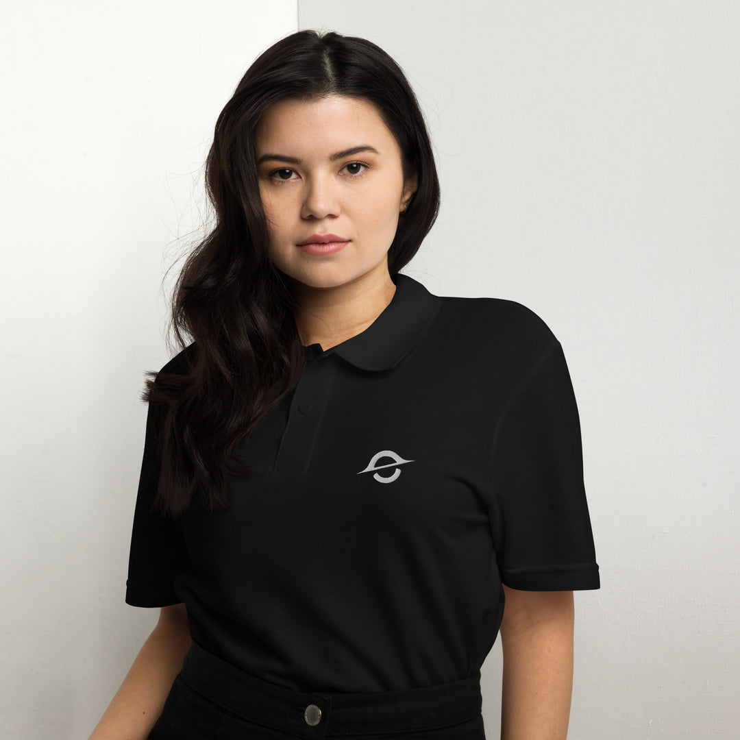 Black hole Polo Shirt Embroidery
