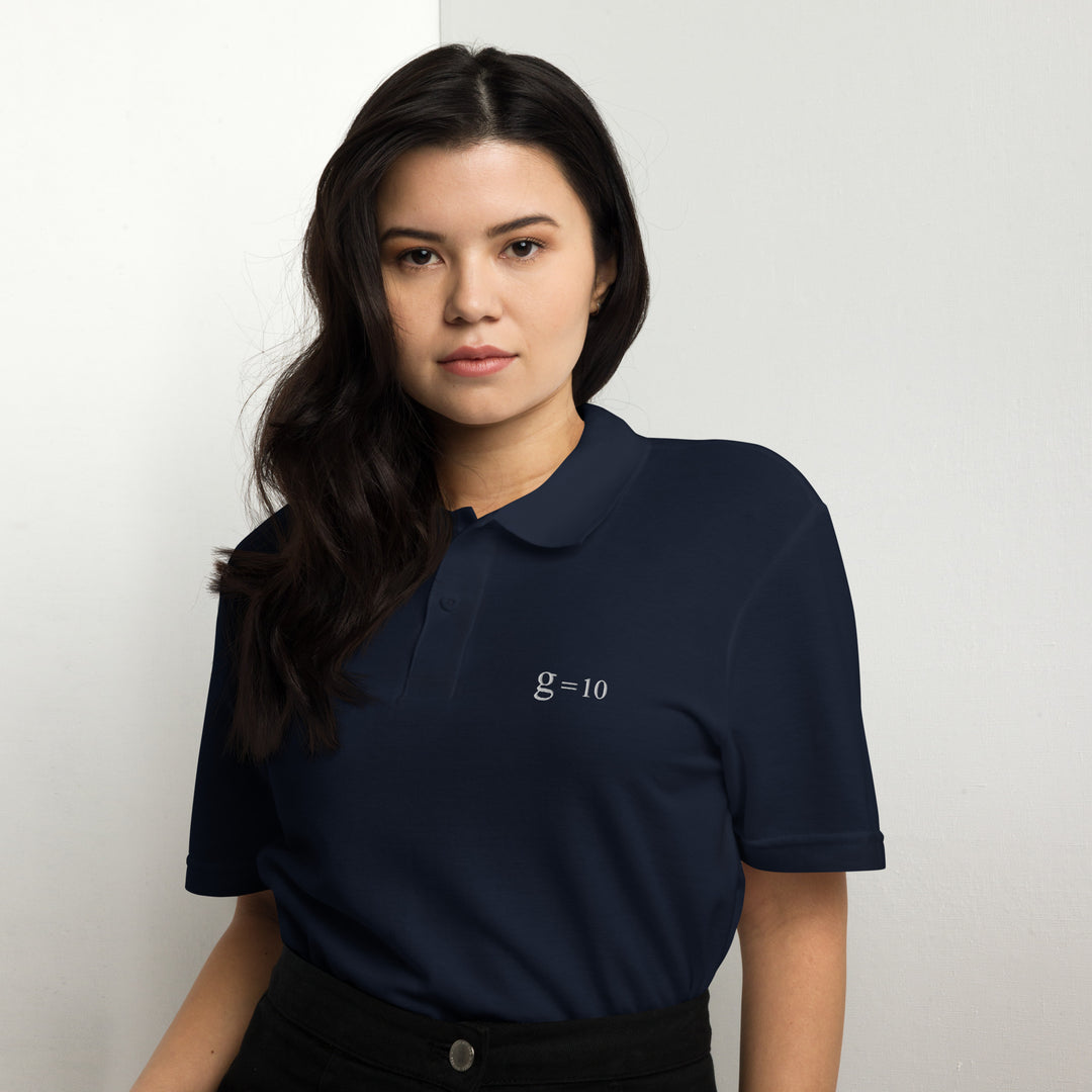 g = 10 Polo Shirt Embroidery