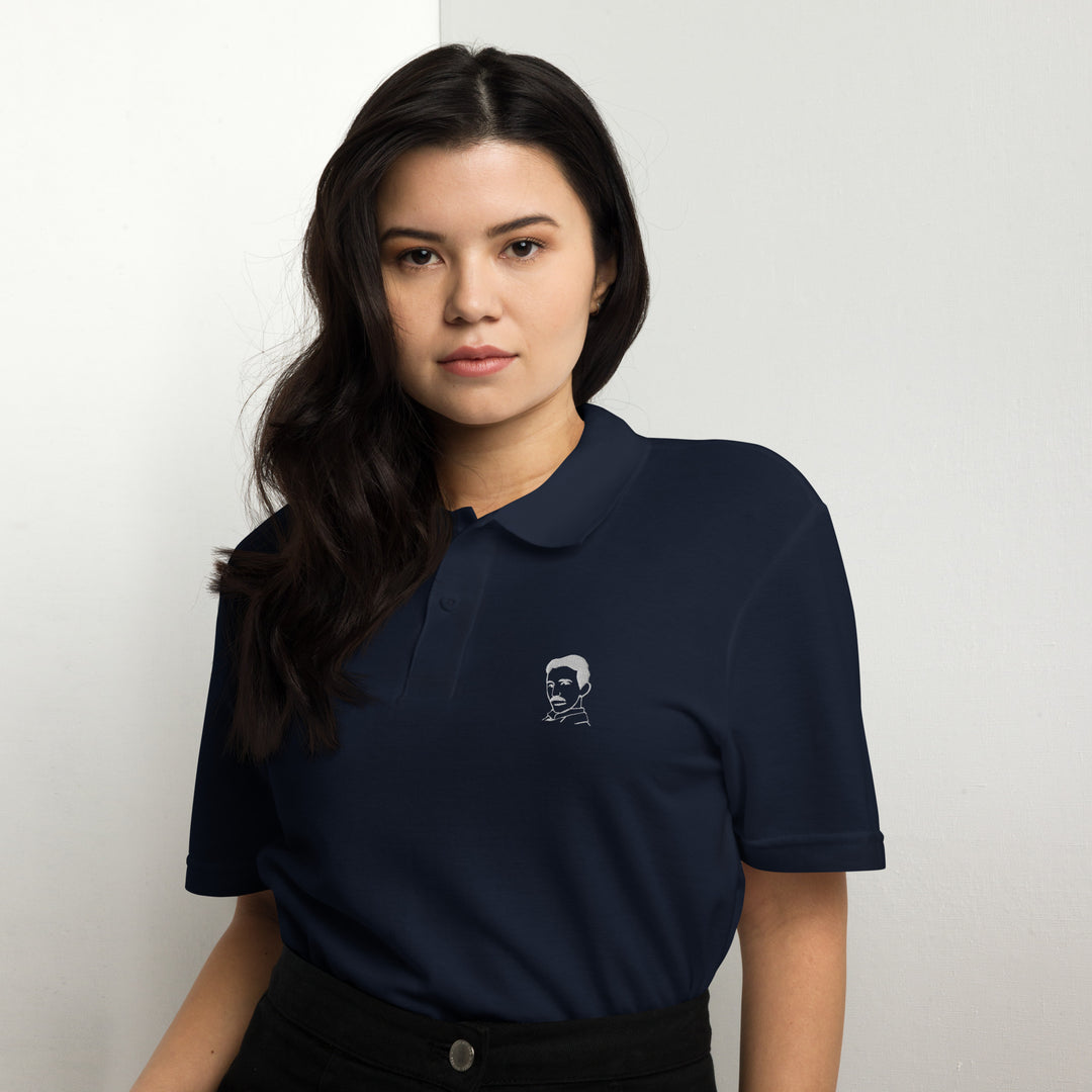 Tesla Polo Shirt Embroidery
