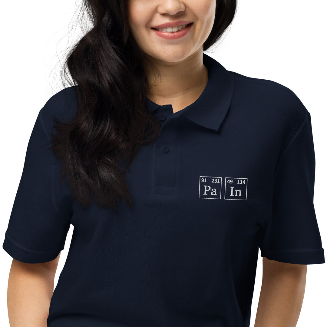 Pain Polo Shirt Embroidery