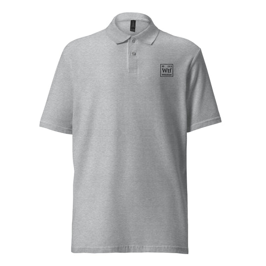 Wtf Polo Shirt Embroidery