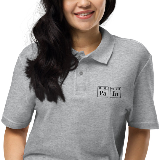 Pain Polo Shirt Embroidery