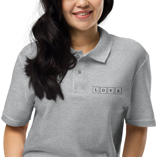 Love Polo Shirt Embroidery