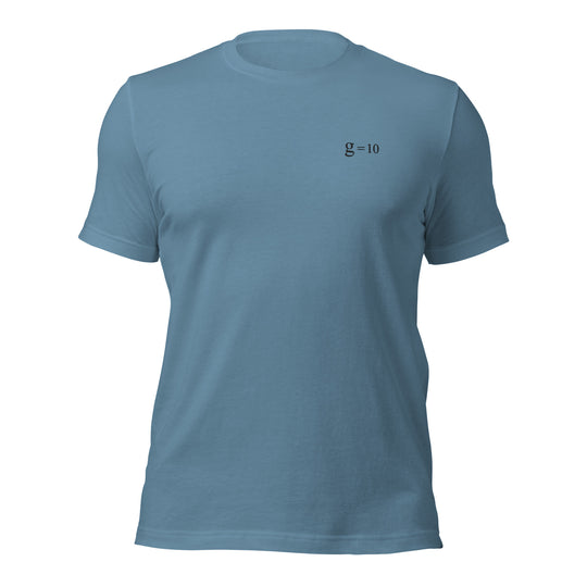 g = 10  T-Shirt Embroidery