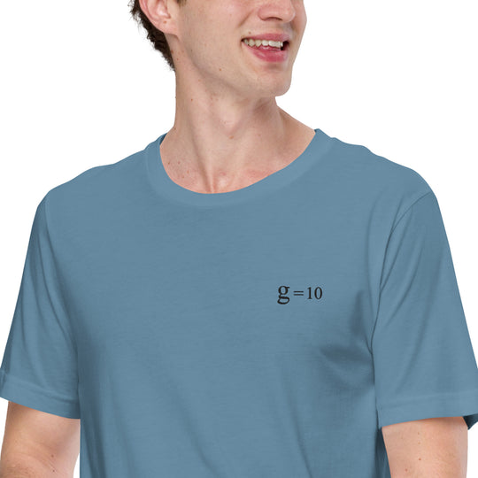 g = 10  T-Shirt Embroidery