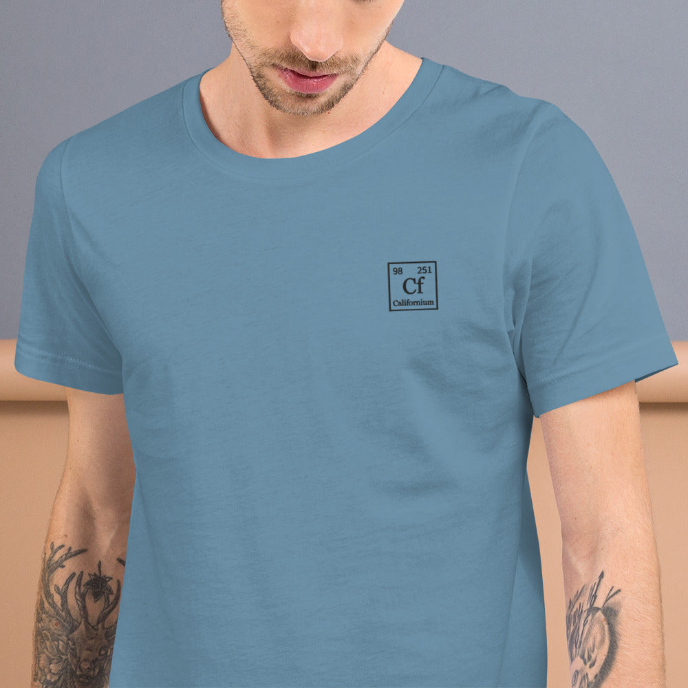 Californium  T-Shirt Embroidery