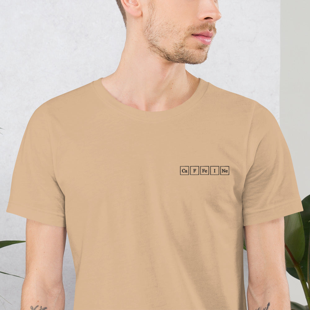 Caffeine  T-Shirt Embroidery