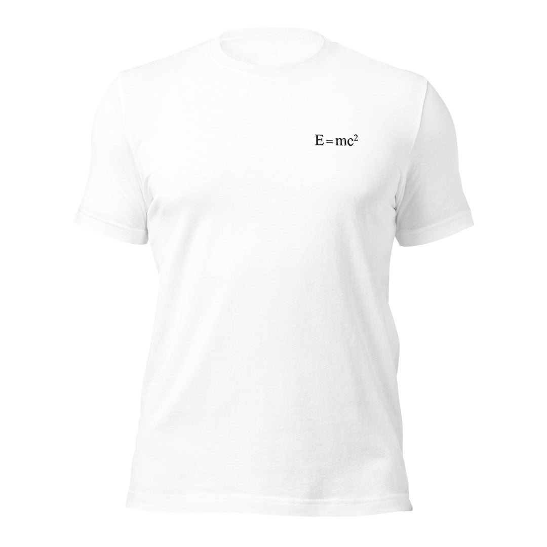 E = mc²  T-Shirt Embroidery