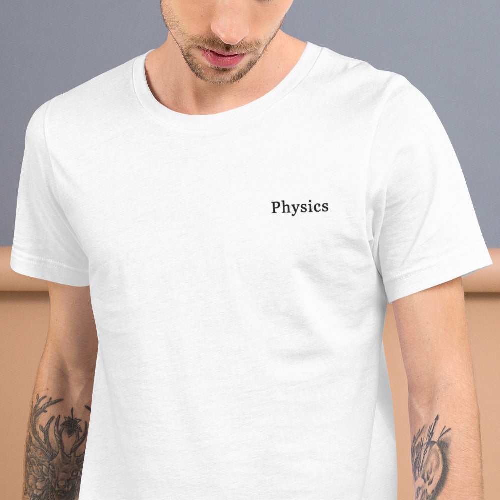 Physics  T-Shirt Embroidery