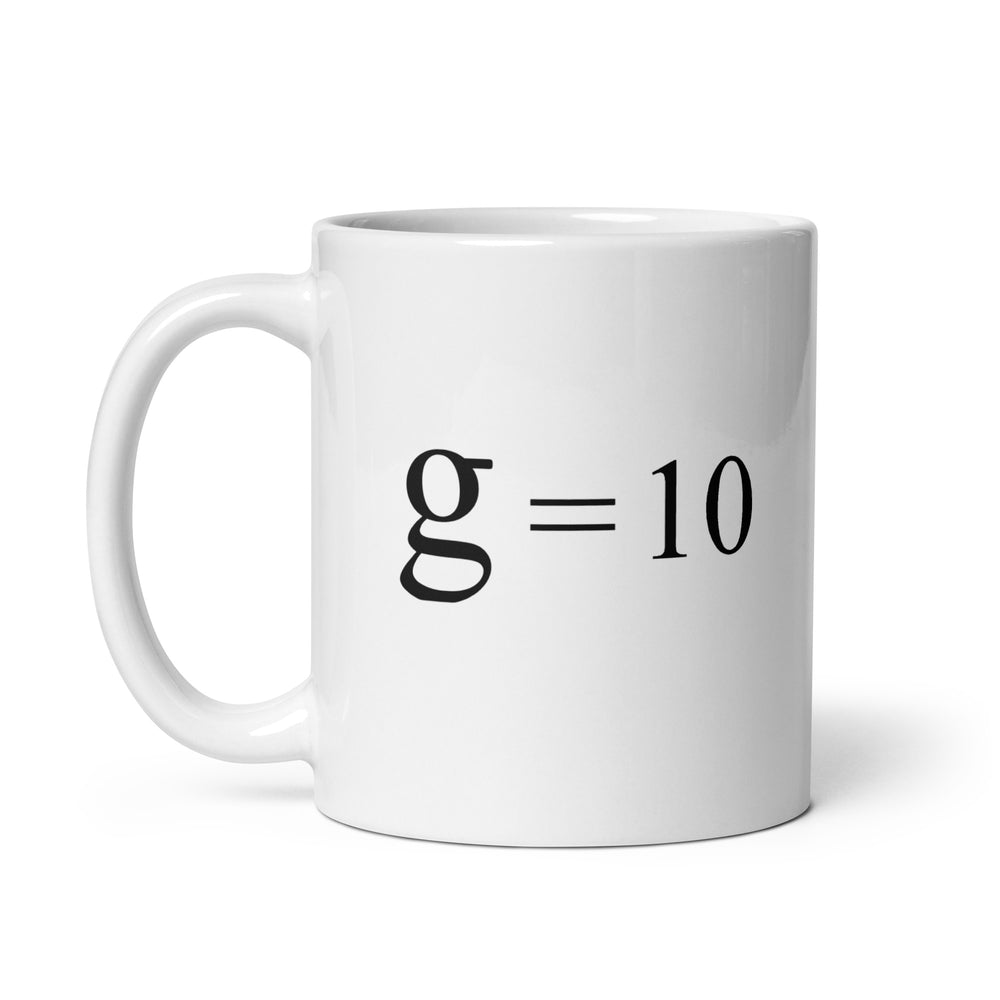 g = 10 Mug