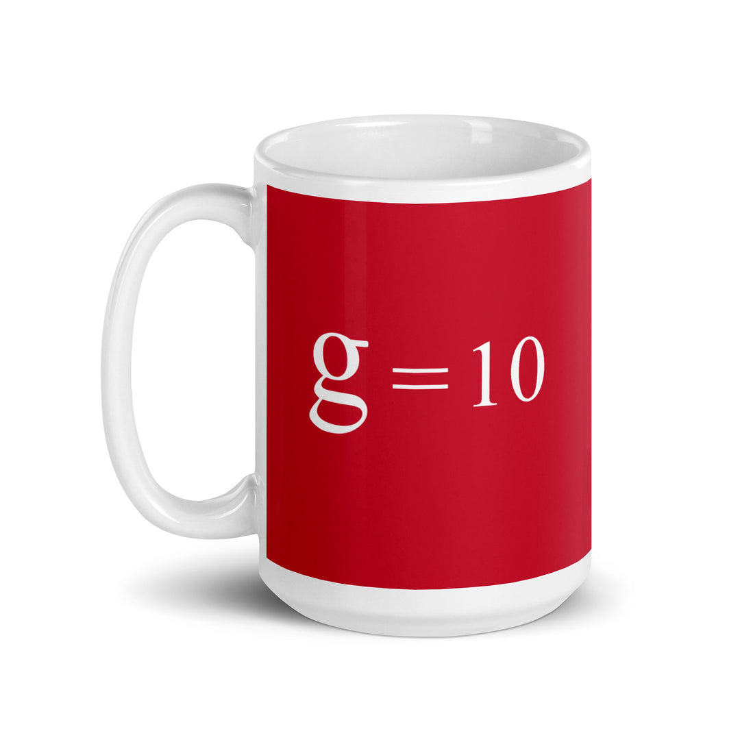 g = 10 Mug