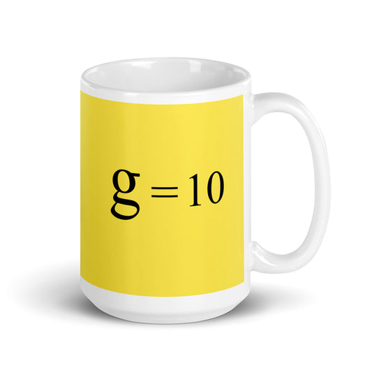 g = 10 Mug