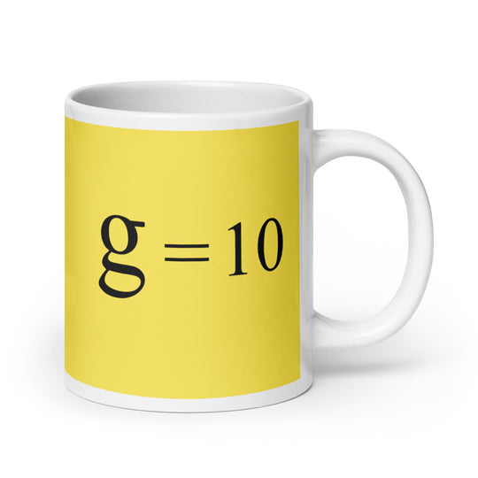 g = 10 Mug