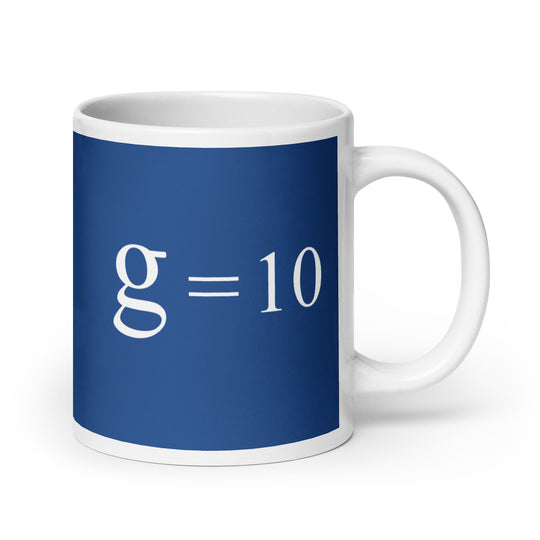 g = 10 Mug